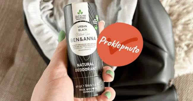 RECENZE: Ben & Anna přírodní tuhý deodorant Urban Black: Jak obstál v letním zátěžovém testu? 1 1200x628 Econea Recenze