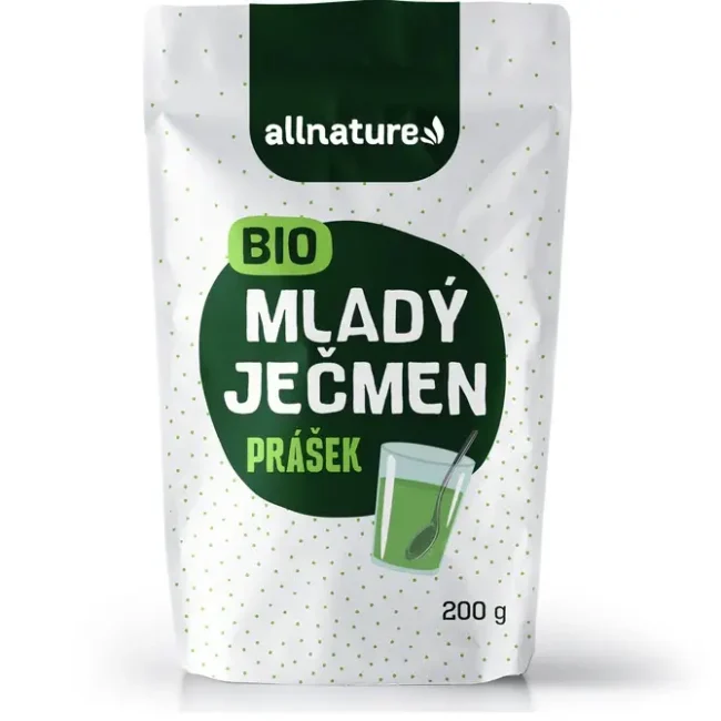 Detox organismu: Je potřeba, nebo je to jen marketingový trik? 9 allnature mlady jecmen prasek bio 200 g 670x 1