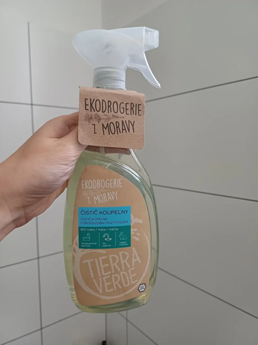 RECENZE: 100% přírodní čistič koupelny s BIO mátou od Tierra Verde, který si 100% pořídím znovu 2 koupelna 0